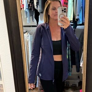 Roxy Women's Deep Purple Workout Jacket